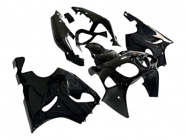 Glänzendes Schwarz 1996-2003 Kawasaki ZX7R Motorrad Verkleidung