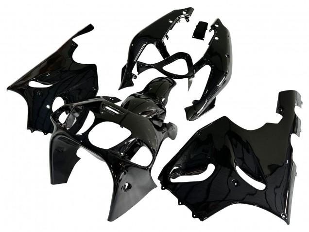 Glänzendes Schwarz 1996-2003 Kawasaki ZX7R Motorrad Verkleidung
