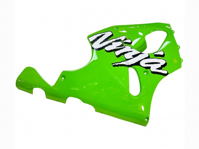 Weiß Grün 1996-2003 Kawasaki ZX7R Motorrad Verkleidung