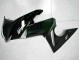 Glänzendes Schwarz Weiß Aufkleber 2009-2011 Kawasaki EX650 Motorrad Verkleidung
