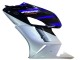 Silber Blau Glänzendes Schwarz 2004-2005 Honda CBR1000RR Motorrad Verkleidung
