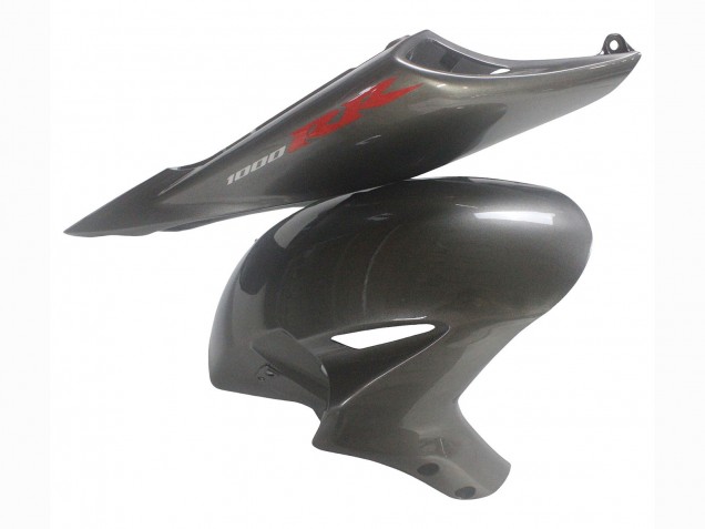 Glänzendes Grau Glänzendes Schwarz 2004-2005 Honda CBR1000RR Motorrad Verkleidung