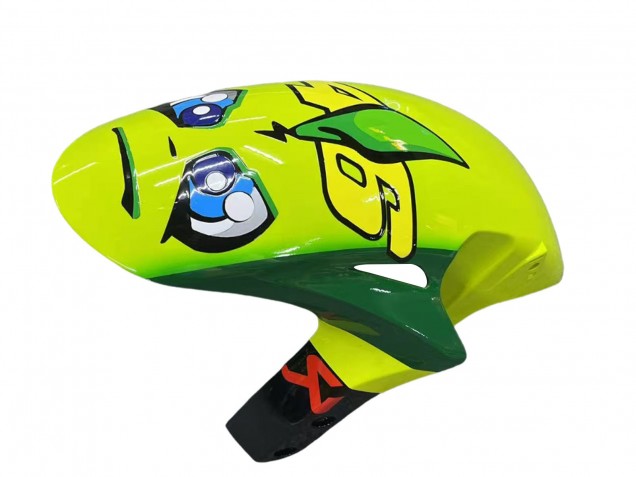 Blau Fluoreszierendes Grün Glänzendes Schwarz Hai 46 2006-2007 Honda CBR1000RR Motorrad Verkleidung
