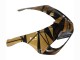 Gold Glänzendes Schwarz 2006-2007 Honda CBR1000RR Motorrad Verkleidung