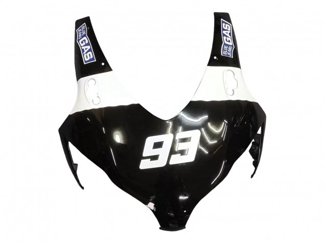 Glänzendes Schwarz Weiß Repsol 93 2008-2011 Honda CBR1000RR Motorrad Verkleidung