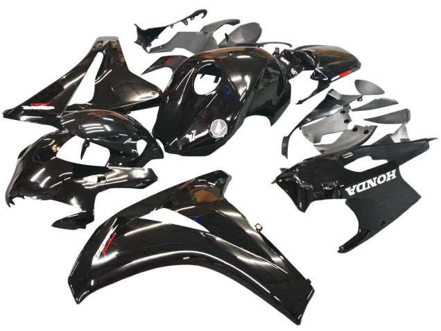 Glänzendes Schwarz 2008-2011 Honda CBR1000RR Motorrad Verkleidung