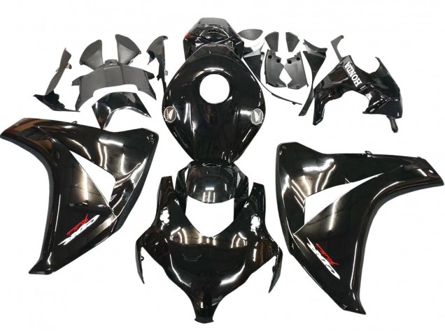 Glänzendes Schwarz 2008-2011 Honda CBR1000RR Motorrad Verkleidung