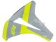 Nardo Grau Fluoreszierendes Grün 2008-2011 Honda CBR1000RR Motorrad Verkleidung