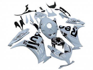 Hellgrau Glänzendes Schwarz Red Bull 2012-2016 Honda CBR1000RR Motorrad Verkleidung