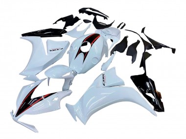 Weiß Glänzendes Schwarz 2012-2016 Honda CBR1000RR Motorrad Verkleidung