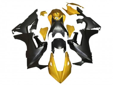 Gold Matt Schwarz 2017-2023 Honda CBR1000RR Motorrad Verkleidung