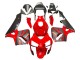 Rot Matt Schwarz Rennen 2003-2004 Honda CBR600RR Motorrad Verkleidung