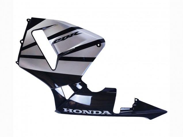 Silber Glänzendes Schwarz 2003-2004 Honda CBR600RR Motorrad Verkleidung