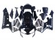 Silber Glänzendes Schwarz 2003-2004 Honda CBR600RR Motorrad Verkleidung