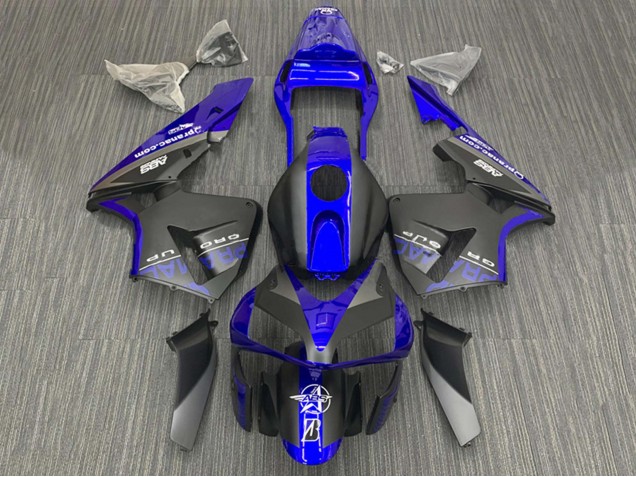 Blau Matt Schwarz 2003-2004 Honda CBR600RR Motorrad Verkleidung