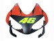 Matt Schwarz Orange Repsol Rossi 46 2003-2004 Honda CBR600RR Motorrad Verkleidung