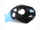 Hellblau Rot Glänzendes Schwarz Dunlop 2003-2004 Honda CBR600RR Motorrad Verkleidung