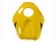 Gelb Glänzendes Schwarz 2003-2004 Honda CBR600RR Motorrad Verkleidung