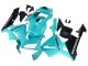 Hellblau Schwarz 2003-2004 Honda CBR600RR Motorrad Verkleidung