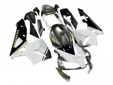 Weiß Gelb Grau Schwarz 2003-2004 Honda CBR600RR Motorrad Verkleidung