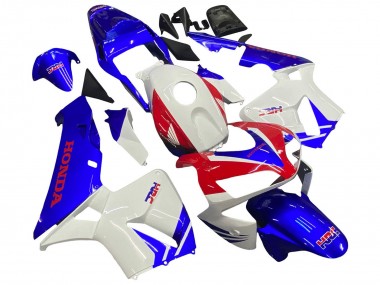 Weiß Blau Rot HRC 2003-2004 Honda CBR600RR Motorrad Verkleidung