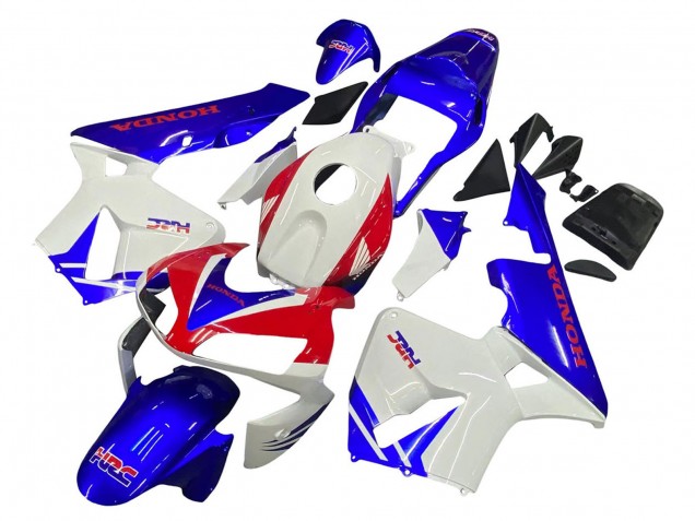 Weiß Blau Rot HRC 2003-2004 Honda CBR600RR Motorrad Verkleidung