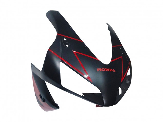 Rot Glänzendes Schwarz Matt Schwarz 2003-2004 Honda CBR600RR Motorrad Verkleidung