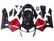 Rot Glänzendes Schwarz Matt Schwarz 2003-2004 Honda CBR600RR Motorrad Verkleidung