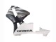 Weiß Matt Schwarz Rennen 2003-2004 Honda CBR600RR Motorrad Verkleidung