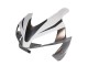Weiß Matt Schwarz Rennen 2003-2004 Honda CBR600RR Motorrad Verkleidung