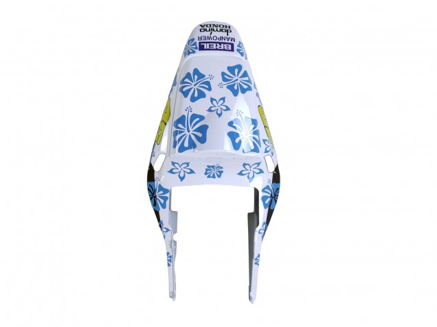 Weiß Blau Rot Nastro Azzurro 46 2003-2004 Honda CBR600RR Motorrad Verkleidung