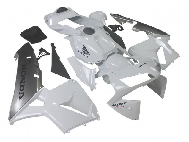 Silber Weiß 2003-2004 Honda CBR600RR Motorrad Verkleidung