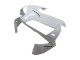Silber Weiß 2003-2004 Honda CBR600RR Motorrad Verkleidung