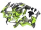 Gelb Matt Schwarz 2003-2004 Honda CBR600RR Motorrad Verkleidung