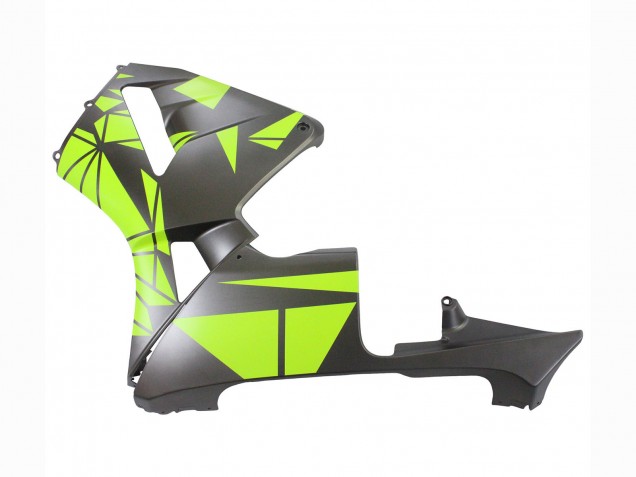Gelb Matt Schwarz 2003-2004 Honda CBR600RR Motorrad Verkleidung