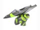 Gelb Matt Schwarz 2003-2004 Honda CBR600RR Motorrad Verkleidung