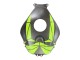 Gelb Matt Schwarz 2003-2004 Honda CBR600RR Motorrad Verkleidung