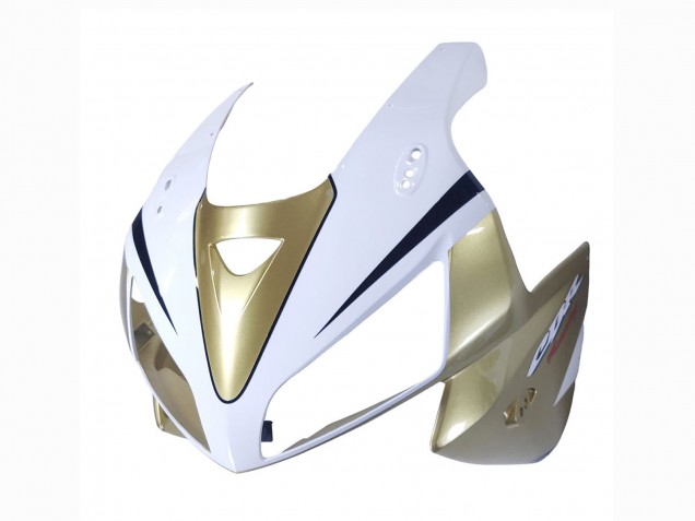 Gold Weiß Schwarz 2005-2006 Honda CBR600RR Motorrad Verkleidung