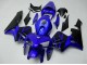 Blau Schwarz 2005-2006 Honda CBR600RR Motorrad Verkleidung