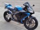 Schwarz Blau 2005-2006 Honda CBR600RR Motorrad Verkleidung