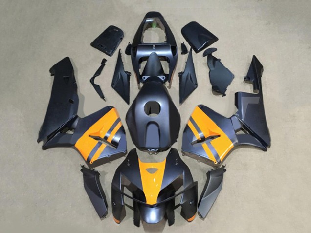 Schwarz Gelb 2005-2006 Honda CBR600RR Motorrad Verkleidung