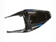 Glänzendes Schwarz Blau Flamme 2005-2006 Honda CBR600RR Motorrad Verkleidung