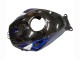 Glänzendes Schwarz Blau Flamme 2005-2006 Honda CBR600RR Motorrad Verkleidung