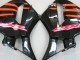 Orange Schwarz Silber 2005-2006 Honda CBR600RR Motorrad Verkleidung