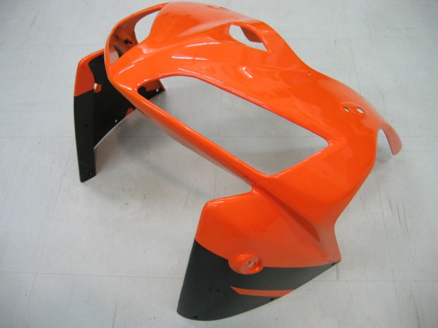 Orange Schwarz Silber 2005-2006 Honda CBR600RR Motorrad Verkleidung