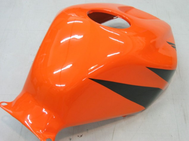 Orange Schwarz Silber 2005-2006 Honda CBR600RR Motorrad Verkleidung