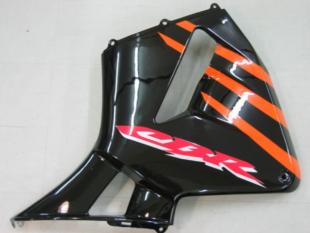 Orange Schwarz Silber 2005-2006 Honda CBR600RR Motorrad Verkleidung