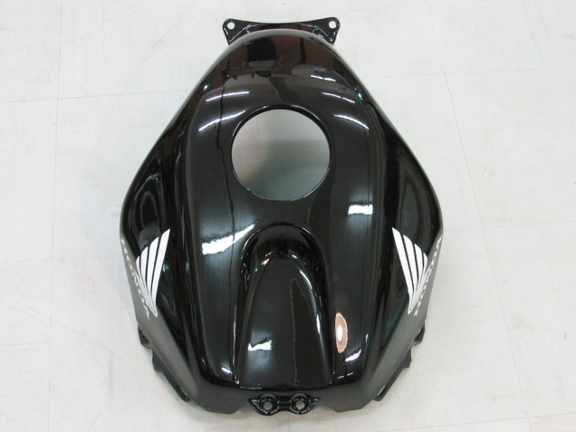 Glänzendes Schwarz Weiß West 2005-2006 Honda CBR600RR Motorrad Verkleidung