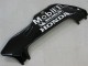 Glänzendes Schwarz Weiß West 2005-2006 Honda CBR600RR Motorrad Verkleidung
