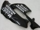 Glänzendes Schwarz Weiß West 2005-2006 Honda CBR600RR Motorrad Verkleidung